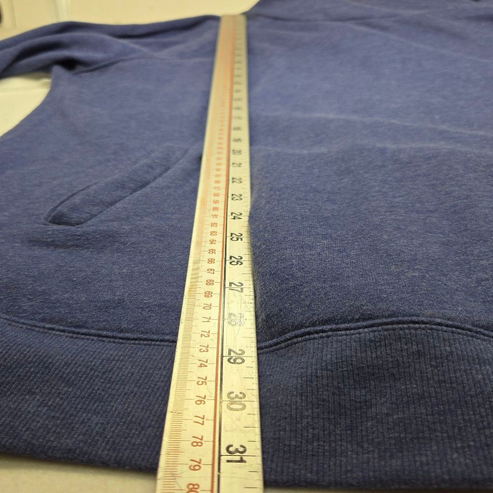 Women's Tek Gear tunic length Blue Cowl Neck Hoodie Plus Size XXL - Picture 8 of 8